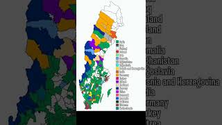 Most Common Foreign Born Population in Sweden 2023 [upl. by Drarreg]