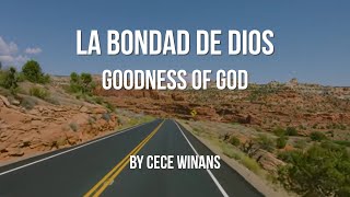 GOODNESS OF GOD IN SPANISH LA BONDAD DE DIOS PISTA en D [upl. by Chandal80]