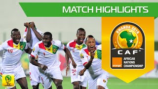 Zambia vs Guinea QF  Orange African Nations Championship Rwanda 2016 [upl. by Jeunesse807]