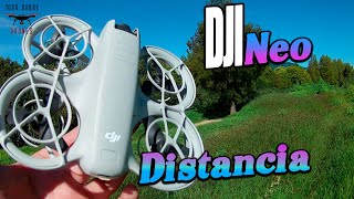 DRON DJI NEO 🚁 prueba de distancia máxima y duración de batería 🔋 el más económico 🛩 no está tan mal [upl. by Ellehciram270]