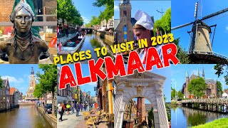 4K DISCOVER THE REAL TREASURE IN THE CITY OF ALKMAAR Netherlands  Best Places To Visit in 2023 [upl. by Saimon]