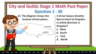 Functional Skills Maths L1 Sample Paper 4 City amp Guilds CampG Complete [upl. by Ert55]