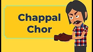 Chappal Chor The Theif  Cartoon for kids hindi kahaniya [upl. by Nekcerb]