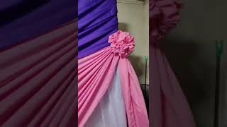 DIY BACKDROP DESIGN IDEAS backdropdesign [upl. by Eiramlirpa]