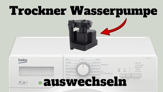 Kondenstrockner Pumpe wechseln ist Kinderleicht [upl. by Nonek836]