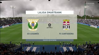 FIFA 23  CD Leganés vs FC Cartagena  Municipal De Butarque  Gameplay [upl. by Ingelbert85]