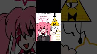 the two mindscape demons meet art billcipher funny oc digitalart [upl. by Kezer884]