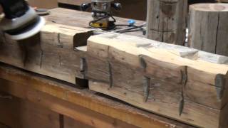 Trestlewood HandHewn Mantel [upl. by Shugart]