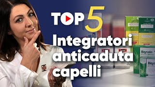 I migliori integratori per capelli 5 prodotti consigliati [upl. by Hathcock]