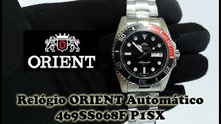 Relógio ORIENT Masculino Automático 469SS068F P1SX [upl. by Phillane804]