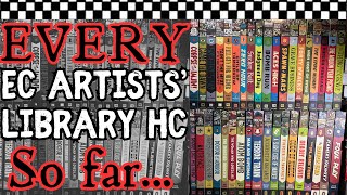 Every EC COMICS ARTISTS’ LIBRARY Hardcover from Fantagraphics SO FAR [upl. by Tse]