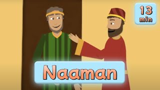 All Bible Stories about Naaman  Gracelink Kindergarten Collection [upl. by Olinad425]