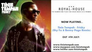 Tinie Tempah  Frisky Shy Fx amp Benny Page Remix [upl. by Haonam355]