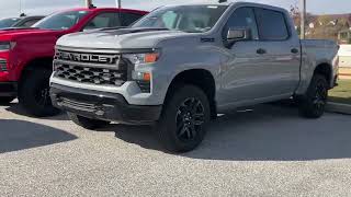 2025 Chevrolet Silverado 1500 Custom Trail Boss Walkaround [upl. by Amsden]