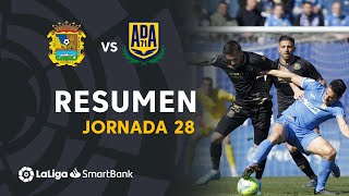 Resumen de CF Fuenlabrada vs AD Alcorcón 22 [upl. by Yennej]