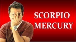 Mercury in Scorpio in Astrology All about Scorpio Mercury zodiac sign [upl. by Nomla]