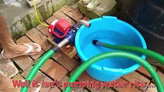 How to start pumping water with your new water pump motor [upl. by Nealon]