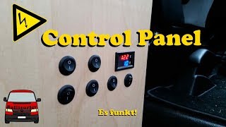 Control Panel bauen  VW T4 Umbau zum Camper 12 [upl. by Hild]