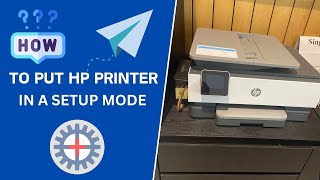 How to put hp printer in setup mode [upl. by Goer]