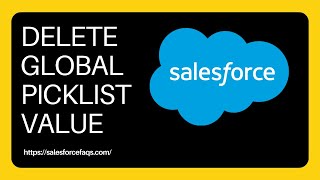 Delete Global Picklist Value Set in salesforce  How to Delete Global Picklist Value Set Salesforce [upl. by Hughes345]