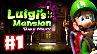 Luigis Mansion Dark Moon  Gameplay Walkthrough Part 1  A1 Poltergust 5000 Nintendo 3DS [upl. by Yrakaz363]