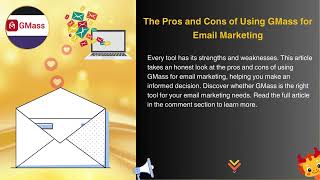 The Pros and Cons of Using GMass for Email Marketing [upl. by Selokcin]