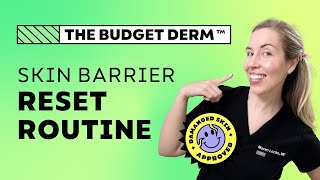 FIX Your Skin Barrier in 3 Days  Easy Skincare Routine by The Budget Derm [upl. by Fritze879]