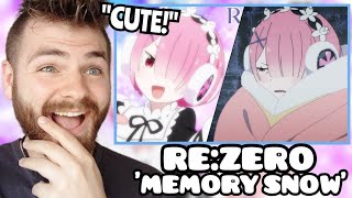 CUTEST REZERO EPISODE  REZERO EPISODE EX Memory Snow  New Anime Fan  REACTION [upl. by Aluin]