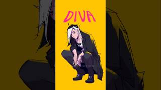 DIVA is a female version of a hustla🫡 ocanimatic art digitalart ibispaintx [upl. by Piper444]