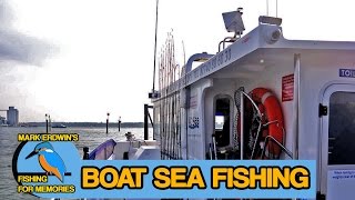 Sea fishing  Boat fishing out of Hythe Southampton Video 55 [upl. by Pizor944]