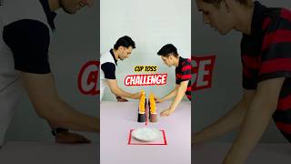 Cup Toss Game Challenge challengevideo challenge gamechallange hbrosquad gameschallenge shorts [upl. by Emera67]