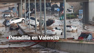 UNA DANA DEVASTADORA  España bajo caos tragedia en cada rincón y más de 100 perdidas humanas [upl. by Quiteri]