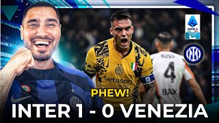 ALMOST THREW IT AWAY INTER 10 VENEZIA MATCH REACTION [upl. by Hettie699]