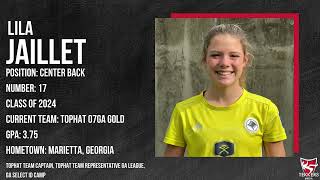 Lila Jaillet Highlight Video GA Fall 2023 [upl. by Kev217]