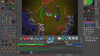 Tibia  Druid 220  Solo Hunting Oramond [upl. by Dela]