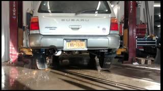 Homemade Unequal Length Headers Subaru 25 [upl. by Icnarf]