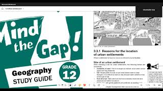 Geography Grade 12 Urban SettlementMATRICNATEDSPECIALIST [upl. by Elsie]