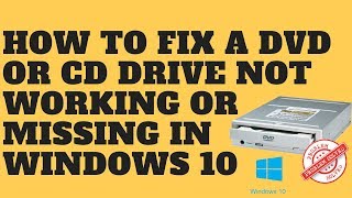 How to Fix DVD Not Working in Windows 10 [upl. by Aihtnamas491]