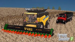 Mega Colheita de Milho  Farming Simulator 17 [upl. by Cheke]