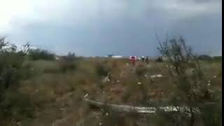 Se accidenta avión de Aeroméxico en Durango [upl. by Anomahs873]