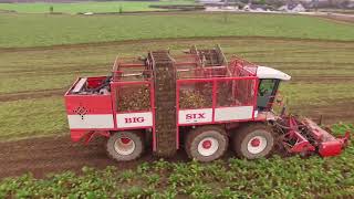 McGraths Beet HarvestingAgrifac Big Six [upl. by Latin]