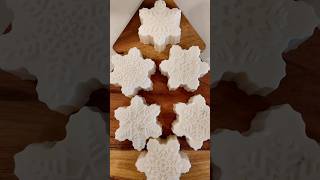 asmr DIY soap gift idea ☃️❤️ asmr christmas aesthetic satisfying diy soap soapmaking [upl. by Lavotsirc854]