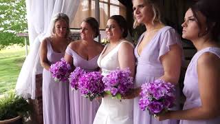 LINLEY amp BRANDONS WEDDING HIGHLIGHTS [upl. by Saidnac]