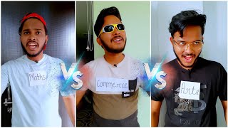 Science Vs Commerce Vs Arts 🤣 aruj funny shorts youtubepartner [upl. by Phillipe69]