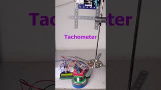 Tachometer  lcd amp hallsensor amp mixer education diy explore circuit arduino robotics [upl. by Vezza]