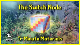 The Switch Node  5Minute Materials UE5 [upl. by Esihcoc]