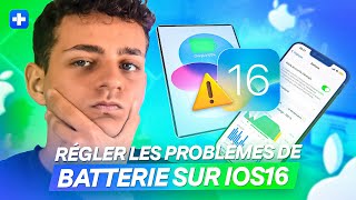 Comment réparer les problèmes de batterie dun iPhone ou iPad sur iOS 16 [upl. by Ruperto]