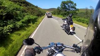 Llangollen to the Ponderosa cafe via the Horseshoe Pass [upl. by Aiam795]