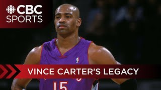 Vince Carters Influence Celebrating a Raptors icon as his jersey is retired  CBCSports [upl. by Monafo]