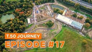 T50 VLOG  EPISODE 17  GORDON MURRAY GROUP GLOBAL HQ  TOPPING OUT CEREMONY [upl. by Idnod319]